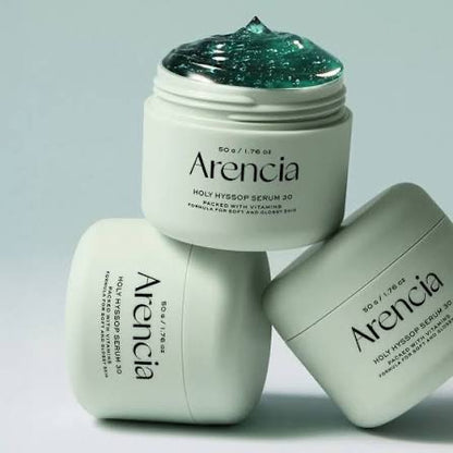 Arencia Hyssop Overnight Face Serum