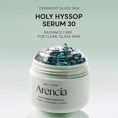 Arencia Hyssop Overnight Face Serum