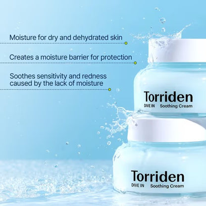 Torriden DIVE IN Low Molecular Hyaluronic Acid Soothing Cream