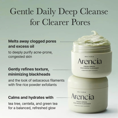 Arencia Rice Mochi Cleanser